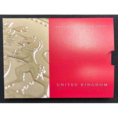 503 - Royal Mint, Two Executive Proof coin collections. year 2000 Proof coin collection, Two thousand and ... 