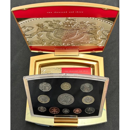 503 - Royal Mint, Two Executive Proof coin collections. year 2000 Proof coin collection, Two thousand and ... 