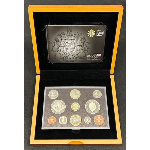 504 - Royal Mint, 2008 United Kingdom Proof coin collection.