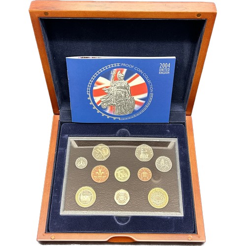 505 - Royal Mint, Two Executive Proof Collection. 2004 Proof Coin Collection, 2006 Proof Coin Set.