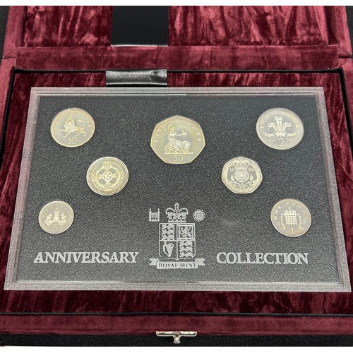 509 - Royal Mint, 1996 United kingdom Silver Anniversary Collection.