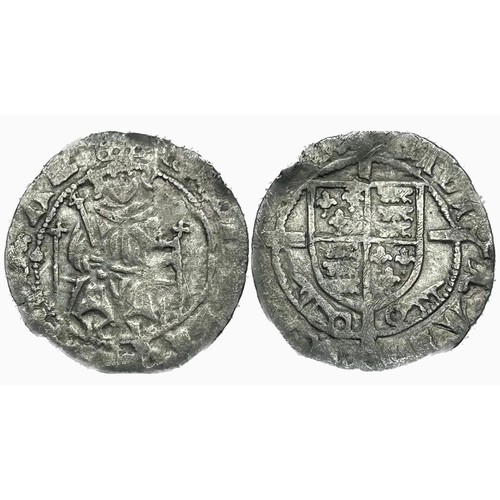 406 - Henry VII sovereign type penny. York mint, Archbishop Rotherham. Keys below shield. ex Historica, No... 