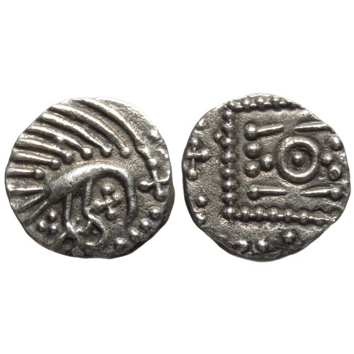 Series E Sceatta, Plumed bird. Continental issues, circa 690-760 AD ...