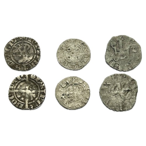 376 - Medieval hammered coins. Continental issues, circa 13th-14th century AD. Luxembourg, John the blind,... 