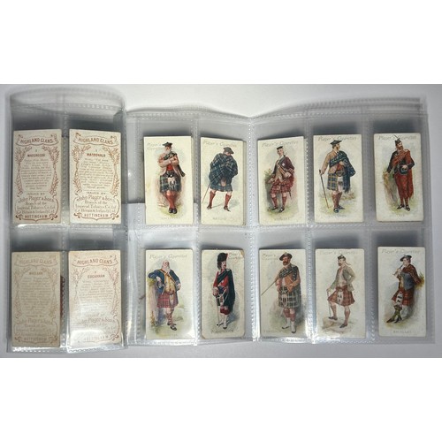 512 - Complete set of Highland Clans Player's cigarette cards (25). 1908, John Player & sons, Nottingh... 