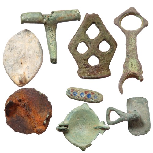 64 - Artefact group including Roman, Viking and Medieval artefacts. Circa 1st - 14th century CE. To inclu... 