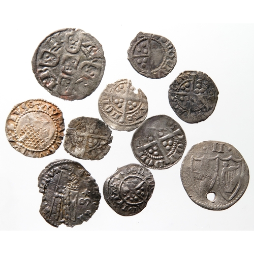 368A - Hammered coin group (10). Circa 13th-17th century AD. British and continental issues.