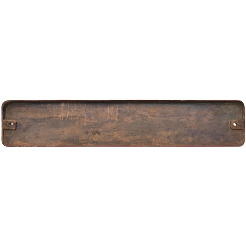 74 - A nameplate SIRIUS 2 from Hawthorn Leslie 3588 of 1924, a standard gauge 0-4-0 saddle tank new to th... 