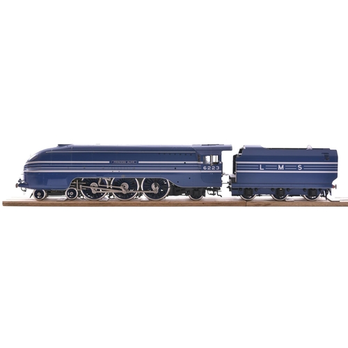 128 - An O gauge model of Coronation class LMS Pacific PRINCESS ALICE, by Masterpiece Models, a superb exa... 