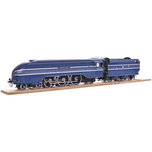 128 - An O gauge model of Coronation class LMS Pacific PRINCESS ALICE, by Masterpiece Models, a superb exa... 