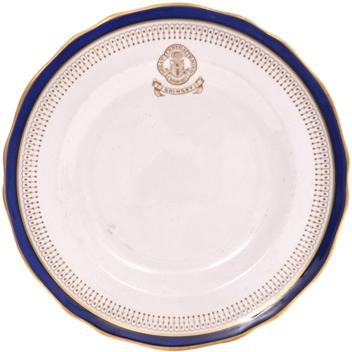 196 - A Great Central Railway, Grimsby, dinner plate, by Copeland Spode, 9