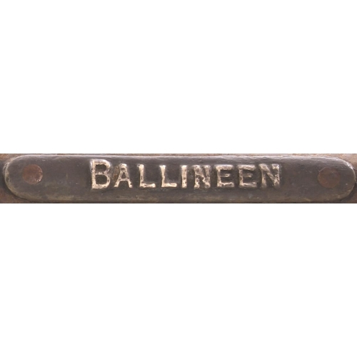 78 - A Webb and Thompson large single line train staff, CLONAKILTY JUNCTION-BALLINEEN, from the Cork, Ban... 