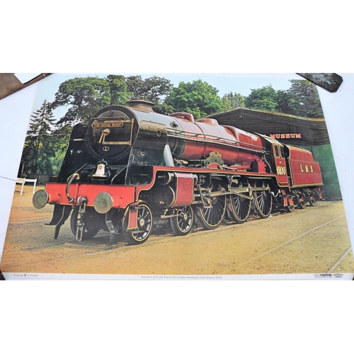 191 - Quantity of railway publicity posters, WTTs, instructions etc (Postage Band: N/A)