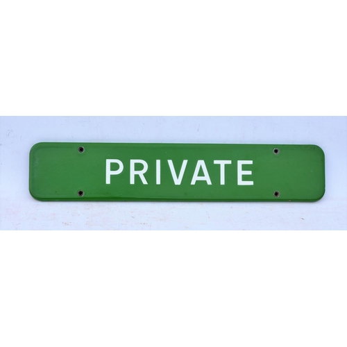 195 - British Railways (Southern) enamel door plate 