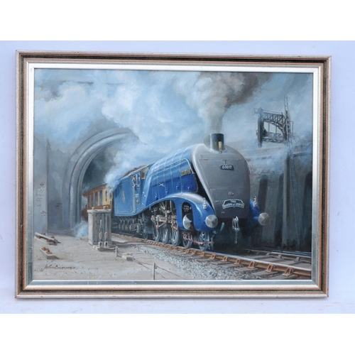 199 - Framed oil painting on canvas 