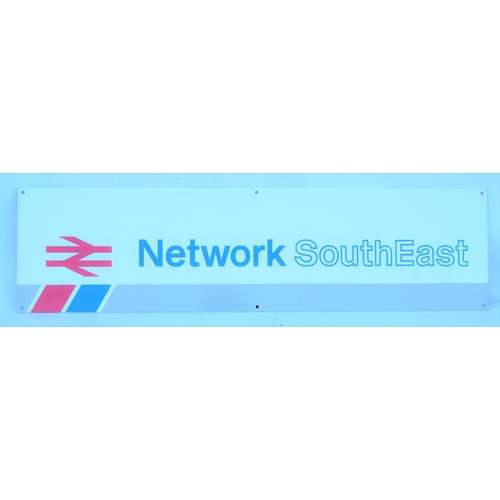 265 - Network South East modern image sign, good condition, 10