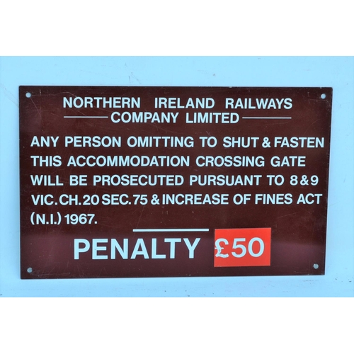 348 - Northern Ireland Railway notice 