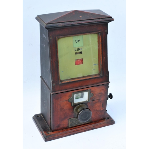 360 - Great Western Railway signal box Tyers Permissive  block instrument, ex service condition, 19