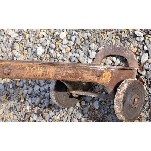 446 - Great Western Railway small hand sack truck sign written 