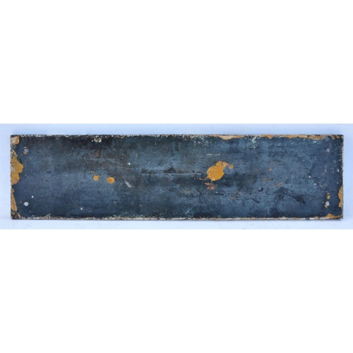 9 - Great Western Railway C/I station door plate 