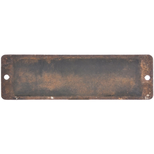 2 - A smokebox numberplate, 5718, from a GWR 5700 Class 0-6-0PT built by the North British Locomotive Co... 