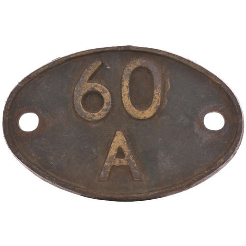 60 - A shedplate 60A Inverness (1950 to June 1962). This ex HR shed maintained over 50 locos in 1959. It ... 