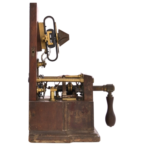 83 - A Great North of Scotland Railway telegraph instrument, the face marked with the full company name i... 