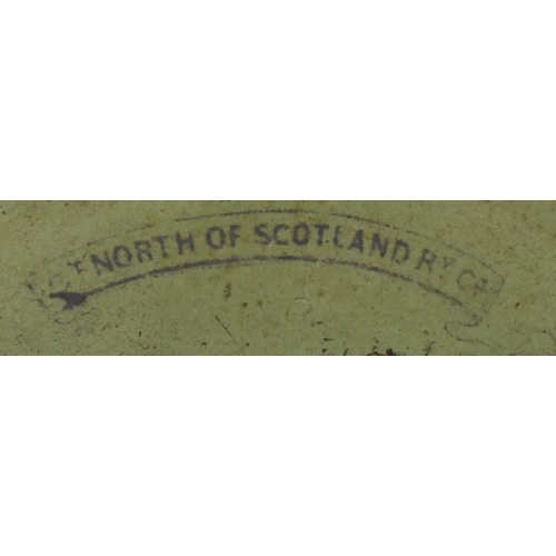 83 - A Great North of Scotland Railway telegraph instrument, the face marked with the full company name i... 