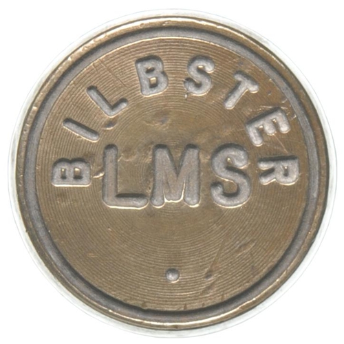 111 - A station seal, BILBSTER, LMS, from the Wick to Georgemas Junction section of the Far North Line. Th... 