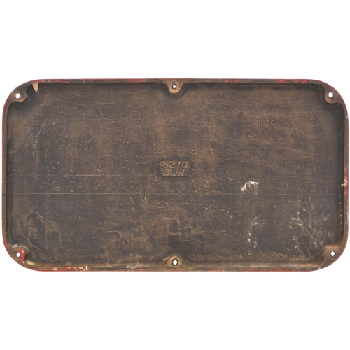 140 - A French Railways tenderplate, S.N.C.F. 30.R.745, from a tender coupled with a SNCF Class 141.R. 2-8... 