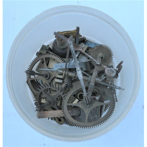 41 - Quantity of wall clock parts, faces (inc 12