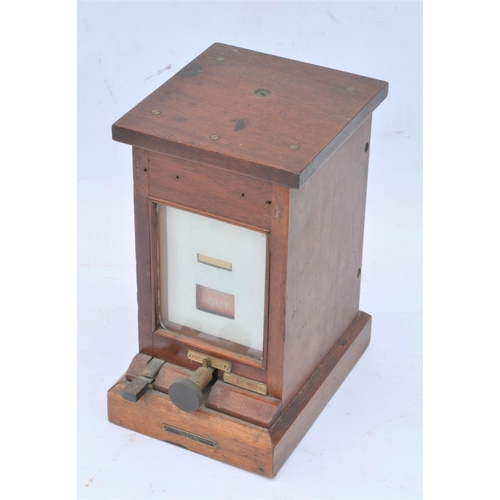 57 - Great Western Railway signal box signal lamp indicator by Thompson (earlier type case). (Postage Ban... 