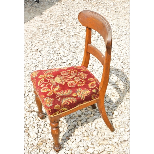 67 - Great Western Railway upholstered office chair, turned front legs, branded 