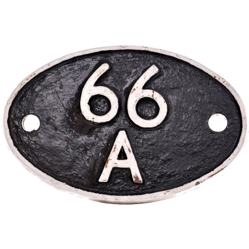 190 - A shedplate 66A Polmadie (1948-March 1972 when recoded S.P). Repainted. (Postage Band: B)