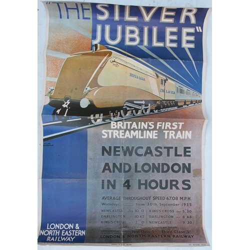 581 - British Railway posters, Talyllyn Railway (Cuneo) full pictorial poster, same but with blank lower p... 