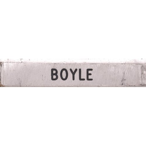 177 - A Railway Signal Company miniature train staff, BALLYMOTE-BOYLE, (alloy), from the Midland Great Wes... 