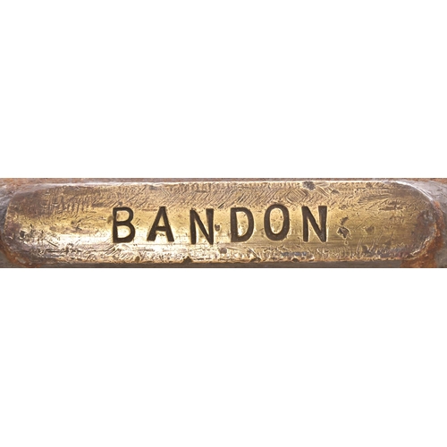 220 - A Webb and Thompson large train staff, CLONAKILTY JUNCTION-BANDON, from the Cork, Bandon and South C... 