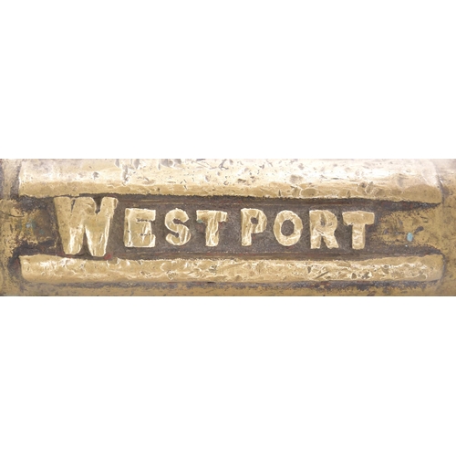 120 - A Webb and Thompson large train staff, CASTLEBAR-WESTPORT, the final section of the MGWR route from ... 