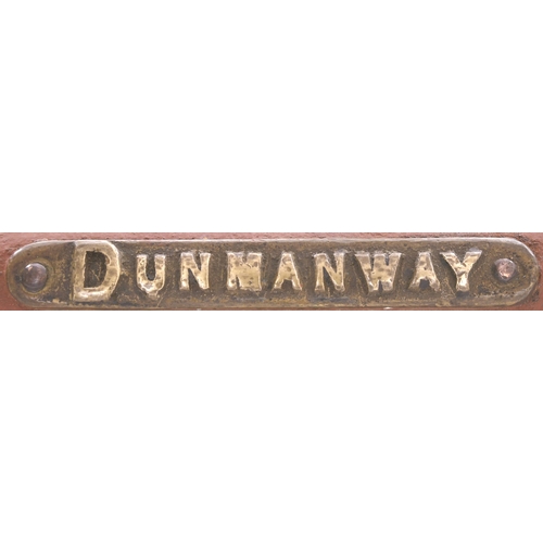 132 - A Webb and Thompson large train staff, DRIMOLEAGUE JUNCTION-DUNMANWAY, from the Cork, Bandon and Sou... 