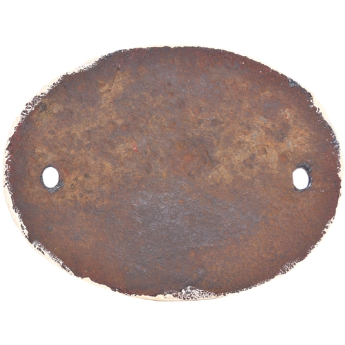 74 - A Corris Railway wagonplate, ABERLLEFENY QUARRIES, 8. Cast iron, 8¾