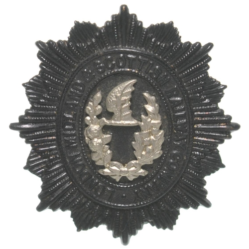 14 - Police cap badge (large), LMS, silvered motif. (Postage Band: A)