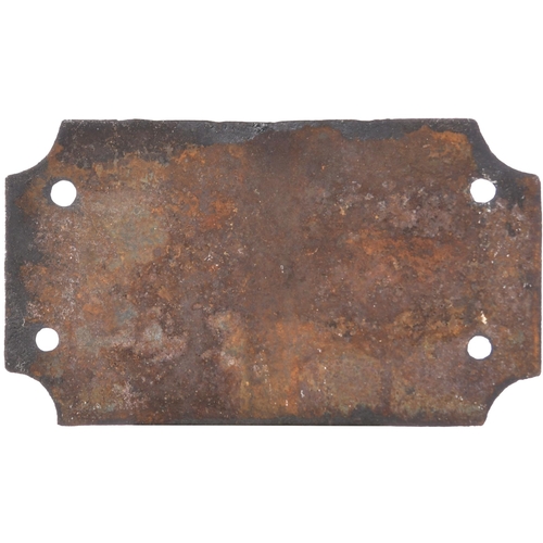 23 - Agricultural plate, J COOCH, HARLESTONE NEAR NORTHAMPTON No 3819, cast iron, 6