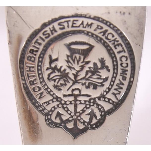 33 - North British Steam Packet Co pierced ladle, 7