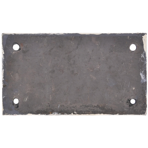 55 - GWR, IN and OUT plates, cast iron, each 8