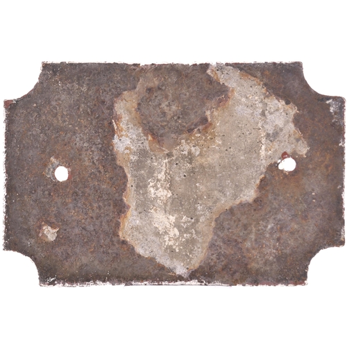 634 - Metropolitan bridgeplate, M.R. 93, cast iron, 9