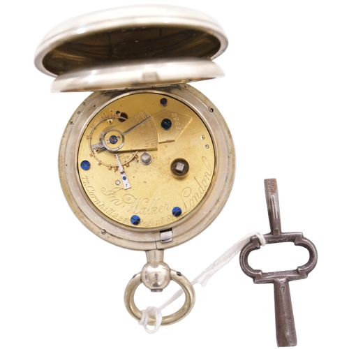 13 - A GNR pocket watch by John Walker, Cornhill and Regent Street, London, the face marked GREAT NORTHER... 