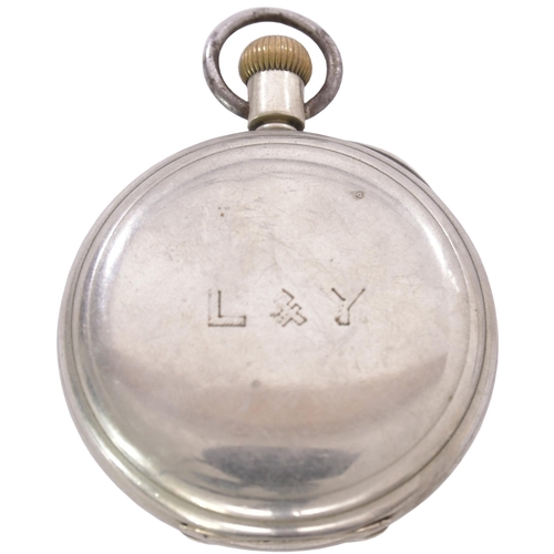 15 - A Lancashire & Yorkshire Railway pocket watch, the movement marked American Waltham Watch Co. 172046... 