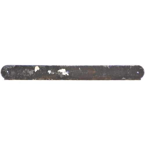 22 - An LNER seat back plate, INVERKEITHING, from the Edinburgh to Dundee main line. Cast iron, length 40... 