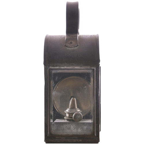 310 - An LBSCR general purpose handlamp with a steel plate CONTINENTAL GDS, LITTLEHAMPTON, complete with i... 