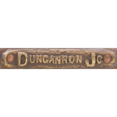 364 - A Webb and Thompson large train staff, DUNGANNON JC-DONAGHMORE, from the GNR(I) Portadown to Omagh r... 